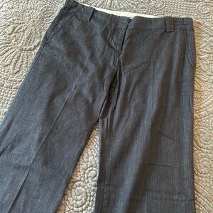 Loft Ann Taylor Marisa Blue Denim Dress Pants